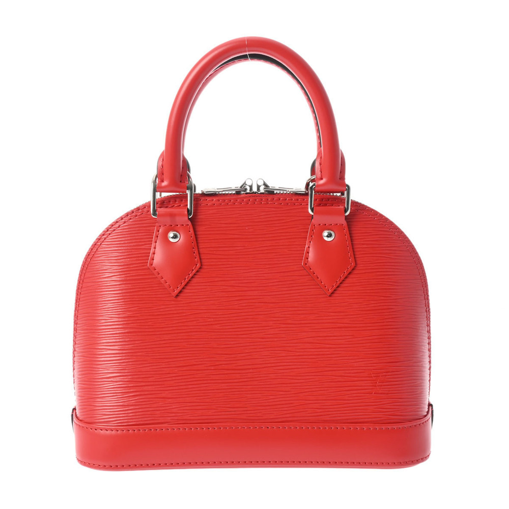 Louis Vuitton Epi Alma Coquelicot Red Leather Handbag